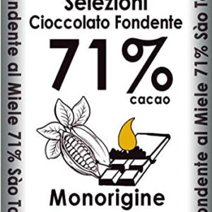 Tavoletta di cioccolato fondente 71% cacao MONORIGINE São Tomé e Príncipe 110 g