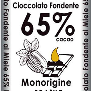 Tavoletta di cioccolato fondente 65% cacao MONORIGINE Brasile 110 g