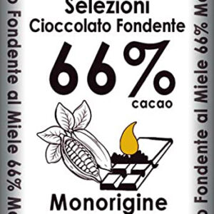 Tavoletta di cioccolato fondente 66% cacao MONORIGINE Madagascar 110 g