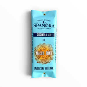 Tavoletta di cioccolato al latte con arachidi SPANORA 100g