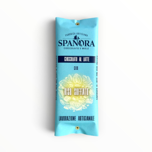 Tavoletta di cioccolato al latte con riso soffiato SPANORA 100g
