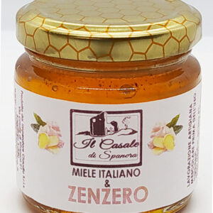 Miele e Zenzero formato degustazione 125 g Il Casale di Spanora