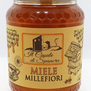Miele millefiori italiano vaso da 1 Kg - Il Casale di Spanora
