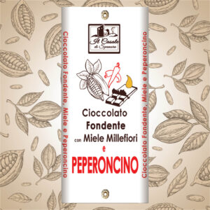 Cioccolato Fondente e peperoncino 40 g