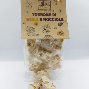 Torroncini artigianali di solo miele italiano e Nocciole 200 g