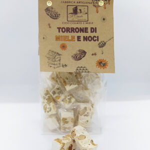 Torroncini artigianali di solo miele italiano e noci 200 g
