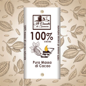 Tavoletta MASSA DI CACAO 100% macinata a pietra 35 g