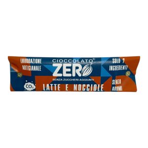 Tavoletta di cioccolato al Latte con Nocciole Italiane Senza Zuccheri Aggiunti – 40g