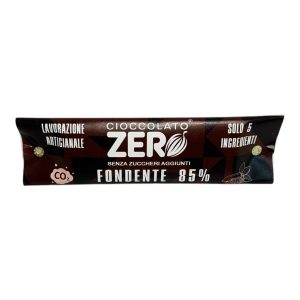Tavoletta di cioccolato Fondente 85% Cacao Senza Zuccheri Aggiunti – 40g