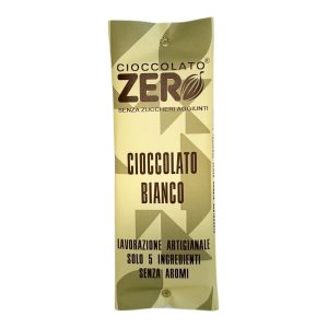 Tavoletta di Cioccolato Bianco Senza Zuccheri Aggiunti – 100g