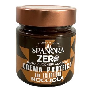 Crema Proteica alla Nocciola Senza Zuccheri aggiunti con Eritritolo 250g