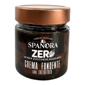 Crema Spalmabile Spanora Zero Zucheri aggiunti Fondente 250 g