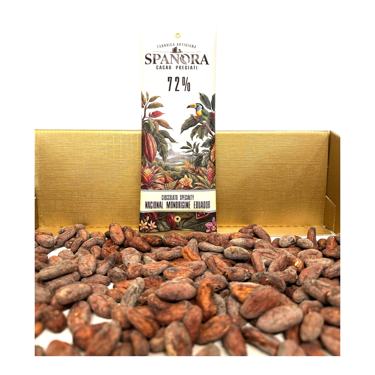 Cioccolato Specialty fondente 72% cacao monorigine Equador tavoletta 100g