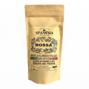 Miscela ROSSA – Caffè Tostato Artigianale | Espresso classico Italiano 250 g